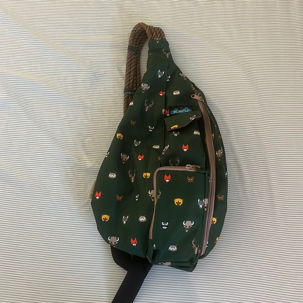 Kavu woodland rope sling bag